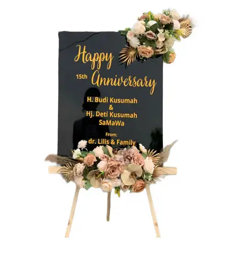 Papan Bunga Akrilik Purbowangi