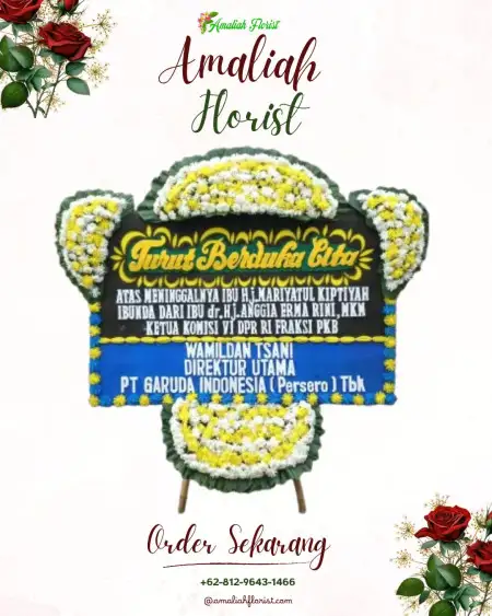 Papan Bunga Duka Purbowangi